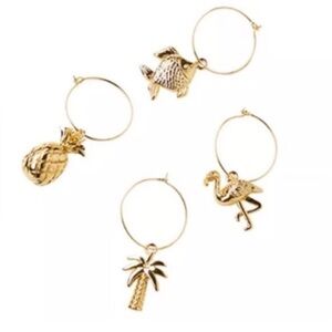 Lilly Pulitzer Wine Charms NWT